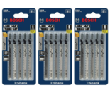 Bosch T101B 10TPI Jig Saw Blade T-Shank 2 608 667 812 Pack of 3 - $22.76