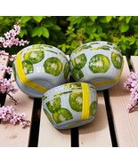 NWT 3 Sets of 4 packs Kiwi Melamine Deluxe Bowls round fruit summer green - $55.69 CAD
