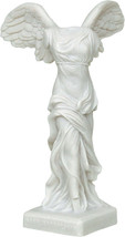 Ancient Greek Nike Victory of Samothrace Alabaster sculpture 19cm / 7.48in NEW - £32.93 GBP