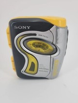 Sony WM-FS111 Portable Cassette Player w/ AM-FM Radio Tested Working! - £55.46 GBP