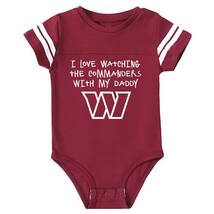 I Love Watching The Commanders Onesie Baby Outfit - $20.00+