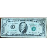1988A US$10 Federal Reserve Banknote L11314038C - $19.95