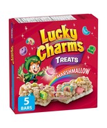 4 Boxes of Lucky Charms Marshmallow Treats Bars 120g Each Box - Free Shi... - £26.65 GBP