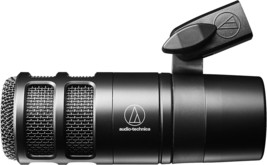 Black At2040 From Audio-Technica, A Hypercardioid Dynamic Podcast Microphone. - $128.96