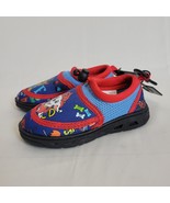 Paw Patrol Toddler Boys Slip On Water Shoes Size 7-8 New Kids Blue Red - $8.90