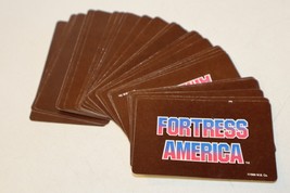 1986 MB Fortress America Complete Set of Partisan Cards Replacement Pieces - £10.05 GBP