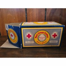 NOS Vintage Johnson &amp; Johnson - Red Cross Cotton w/Box - Medium Size - £6.49 GBP
