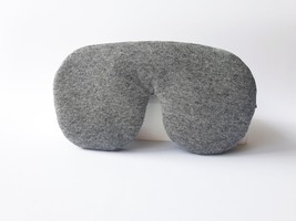 Gray Eye Pillow - Cotton eye sleep mask - Organic cotton sleep mask - Ev... - £16.68 GBP