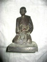 Perfect! Antique Big LP Dang Wat Bundaiit Statue Top Ancient Buddha Thai... - £15.98 GBP