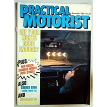 Practical Motorist Magazine November 1989 mbox2950/b Are Your Lights Good Enough - £3.91 GBP