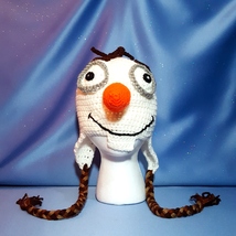 Olaf Snowman Character Hat by Mumsie of Stratford - $20.00
