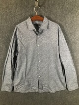 Synrgy Men&#39;s Button Up Shirt Size XL Tall Long Sleeve Collared - $11.59