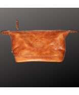 Bayfield Leather Men&#39;s Toiletries Bag Zipper Brown - $49.99