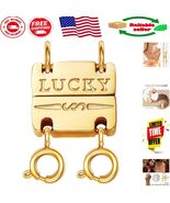 Durable 18K Gold and Silver Layering Clasp for Effortless Necklace Styling - $590.63 MXN