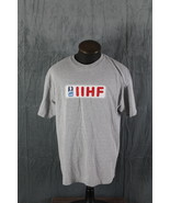 Retro Hockey Shirt - IIHF Logo by Nike - Men&#39;s Large  - $841.23 MXN