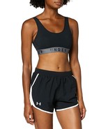 Under Armour Womens Fly By 2.0 Running Shorts, Black - White, Medium - $20.62 CAD
