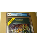 MODULE U3 THE FINAL ENEMY *CGC 8.0 WHITE* DUNGEONS DRAGONS - $472.38 CAD