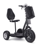 MotoTec Black 48V 1000W Lithium Electric Trike Mobility Trike - $22,368.59 MXN