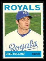 2013 Topps Heritage Baseball Trading Card #369 Greg Holland Kansas City Royals - £6.62 GBP