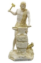 Hephaestus Greek Olympian God of Fire Statue Sculpture Figure 31,5 cm - £73.39 GBP
