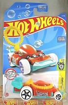 2022 Hot Wheels #4 Experimotors 1/10 Bubble Matic Trans Orange/Aqua w/WhiteWheel - $7.75