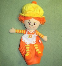 21" Little Miss Muffin Doll Pop N Flip Orange Pumpkin C UPC Ake 2011 Rubber Cup - $26.10
