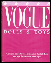 1986 Vogue Stuffed Animals Dolls & Toys Sew Pattern HC DJ 1st Ed Book - $14.99