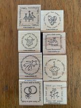 Stampin up Figures Of Speech Rubber Stamp Set - £6.39 GBP
