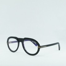 TOM FORD FT5756-B 001 Shiny Black 53mm Eyeglasses New Authentic - £92.50 GBP