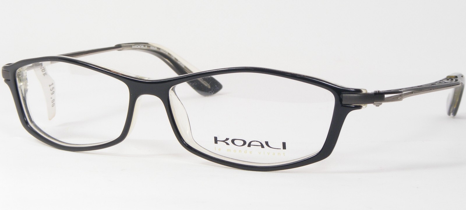 KOALI 6062K GA203 Neri / Grigi UNICO RARO OCCHIALI MONTATURA 52-13-135mm - $105.91