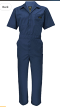 Natural Uniforms Short Sleeve Coverall Jumpsuit Boilersuit Work Gear LAR... - $566.47 MXN