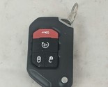68416784AB Fits Jeep Wrangler Gladiator 4 Button Push Start Smart Key Fo... - $44.97