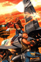 Greg Horn SIGNED Comic Art Print ~ GI Joe / Dreadnoks Bench-Press - $29.69