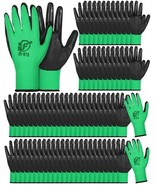 72 Pairs Gardening Work Gloves Bulk for Men Women, Rubber Coated Garden ... - $244.34 CAD