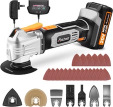 The 20V Battery-Powered, 20V Cordless Oscillating Multitool From, And Gr... - £91.62 GBP
