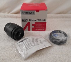Tamron Model 177DM ~ AF 28-80mm F.3-5.6 Aspherical Lens for Minolta-AF ( New ) - £38.53 GBP