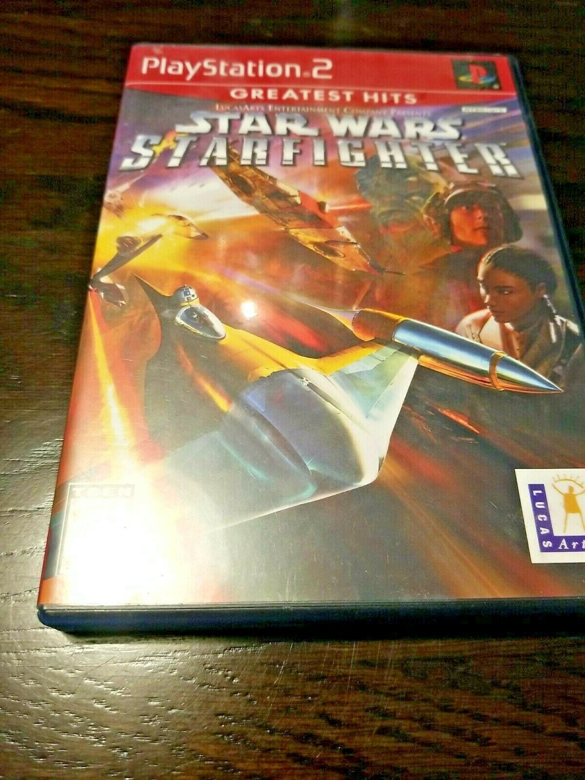 Primary image for Star Wars: Starfighter Greatest Hits (PS2 PlayStation 2, 2002) 