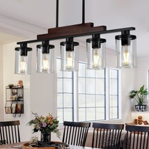 Dining Room Light Fixture/Chandelier Over Table,5-Light Kitchen Island L... - £140.59 GBP