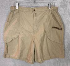 Vintage Kuhl Dry ALF beige tan shorts Hiking Climbing Outdoors size XL - £19.74 GBP