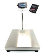 US-WM2424SS &quot;Weigh Master&quot; Stainless Steel Scale &amp; Printer (400 lb x .00... - $19,803.66 MXN