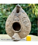 Authentic Syrian Oil Lamp with Letter from Pitt Rivers - Historic Artifa... - £358.18 GBP