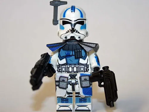 PAPBRIKS Echo Clone Trooper Clone Wars Star Wars Custome Minifigure! - $6.62