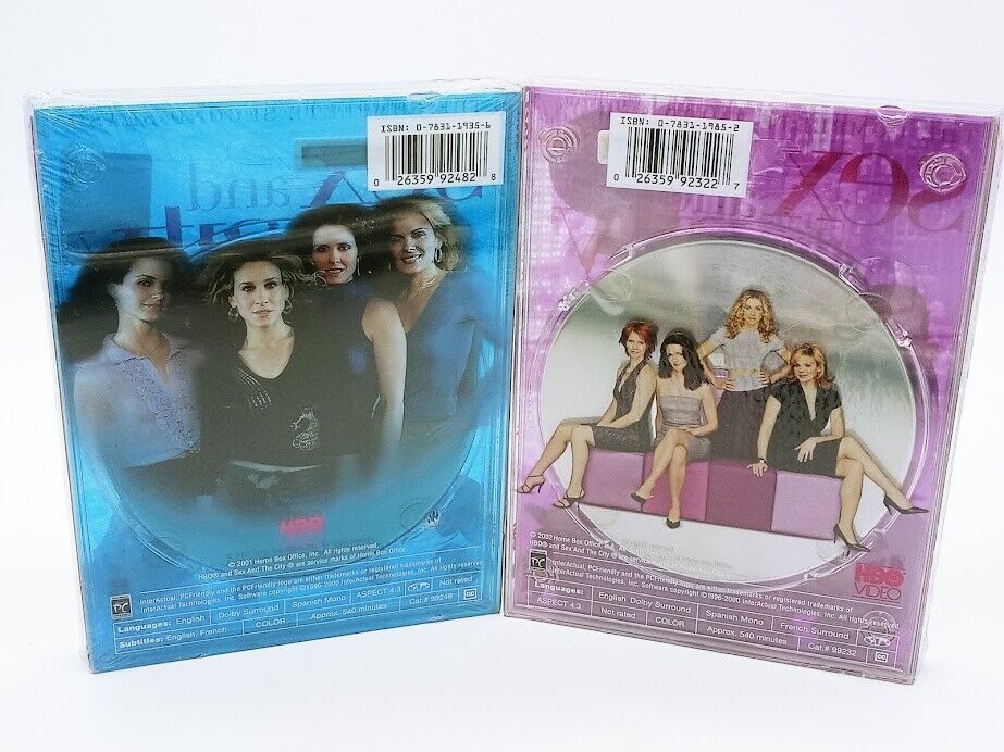 Primary image for Sex and the City Seasons 2 and 3 DVD "New Sealed"