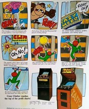 Crazy Climber Arcade Flyer Retro 1980 Original Vintage Video Game Art 8.5&quot; x 11&quot; - £16.85 GBP