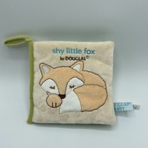 Baby Shy Little FOX Plush Stuffed Toy Book by Douglas Cuddle Toys Crinkle Pages - £9.56 GBP