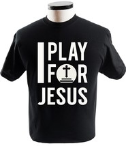 I Play For Jesus Christian Sports Music Distressed T Shirt Religion T-Shirts - £13.51 GBP+