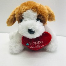 Dan Dee Collector&#39;s Valentine&#39;s Puppy Dog Plush Stuffed Animal - £11.21 GBP