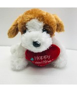 Dan Dee Collector&#39;s Valentine&#39;s Puppy Dog Plush Stuffed Animal - £11.21 GBP