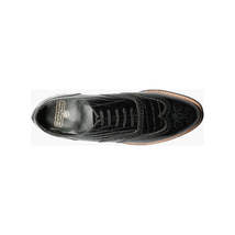 00267, Stacy Adams Leather Shoes Dayton Alligator Print Wingtip Lace Up Black image 5