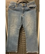 NWT CRAZY 8 Girls Size 8 Plus Denim BOOTCUT Jeans Pants Adjustable Waist... - $170.87 MXN